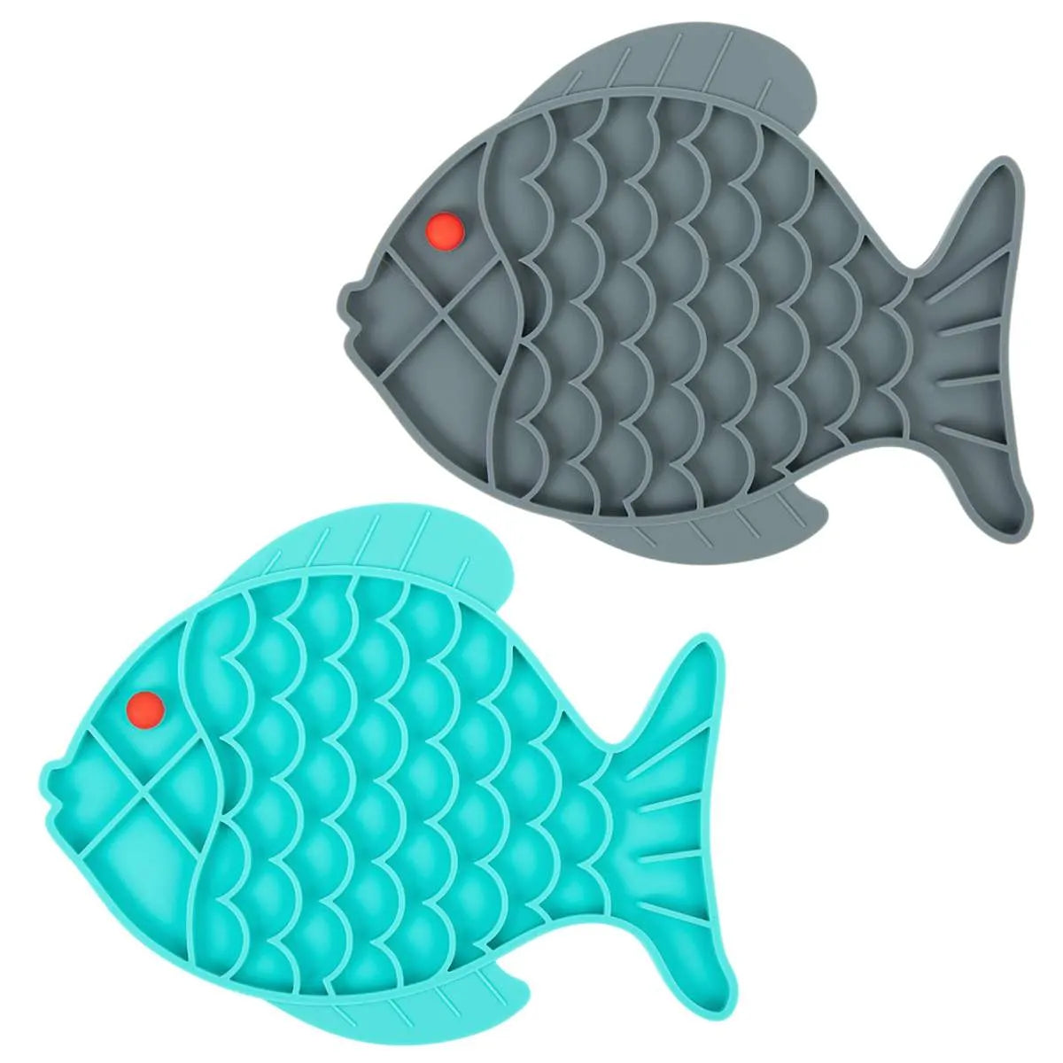 Fish Shaped Licky Mat