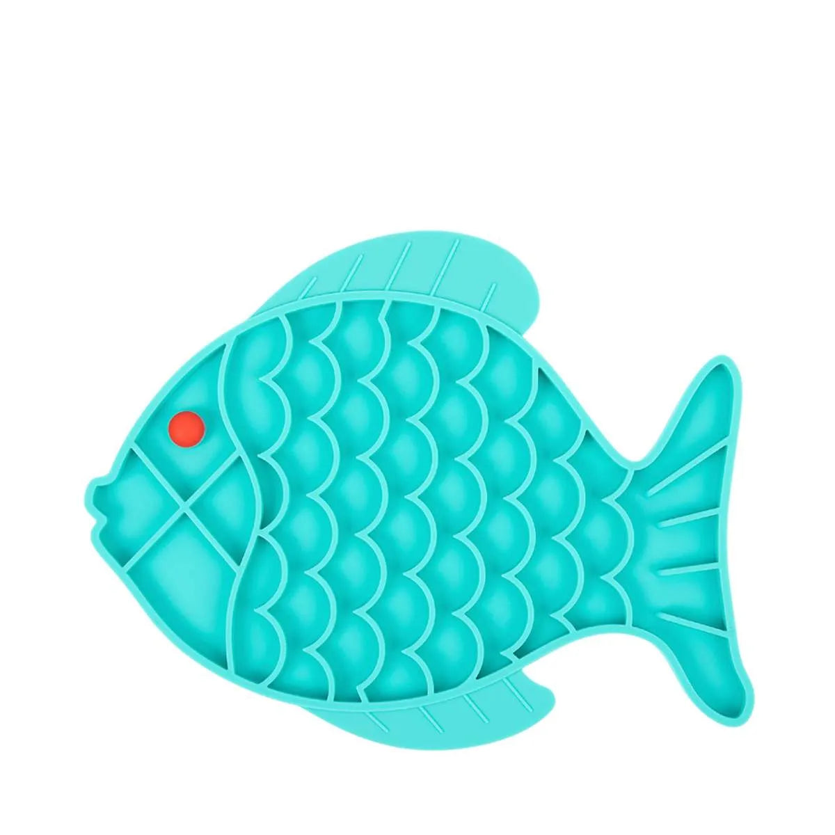 Fish Shaped Licky Mat