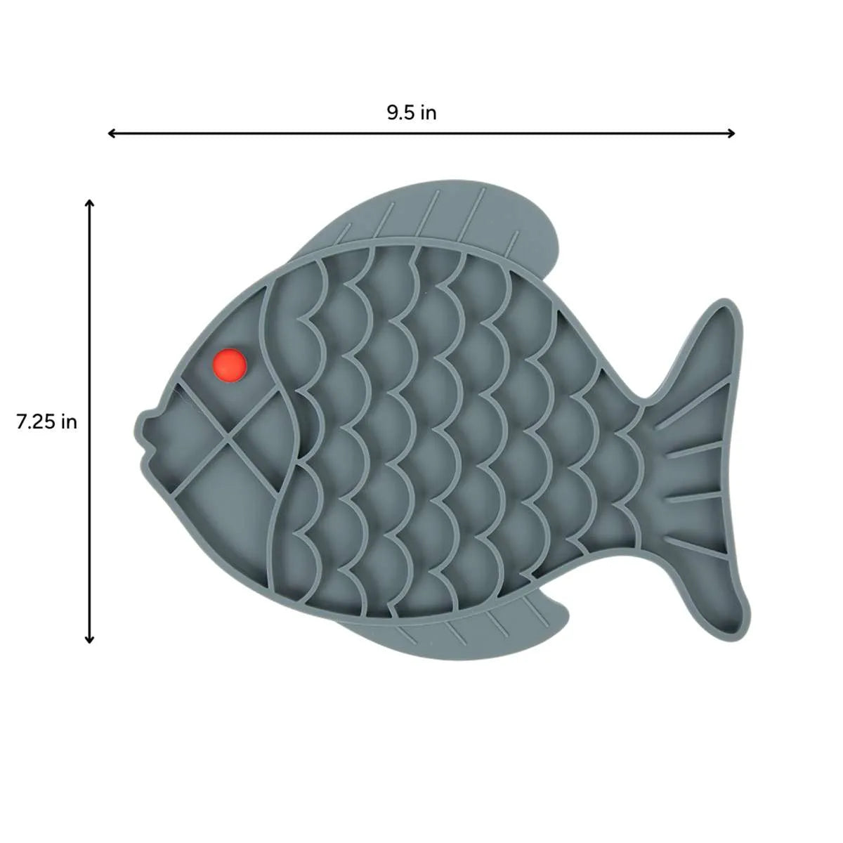 Fish Shaped Licky Mat