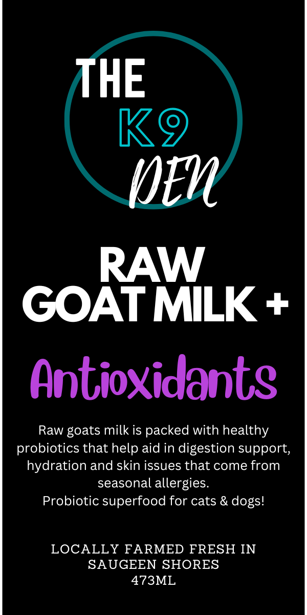 Raw Goats Milk + Antioxidant