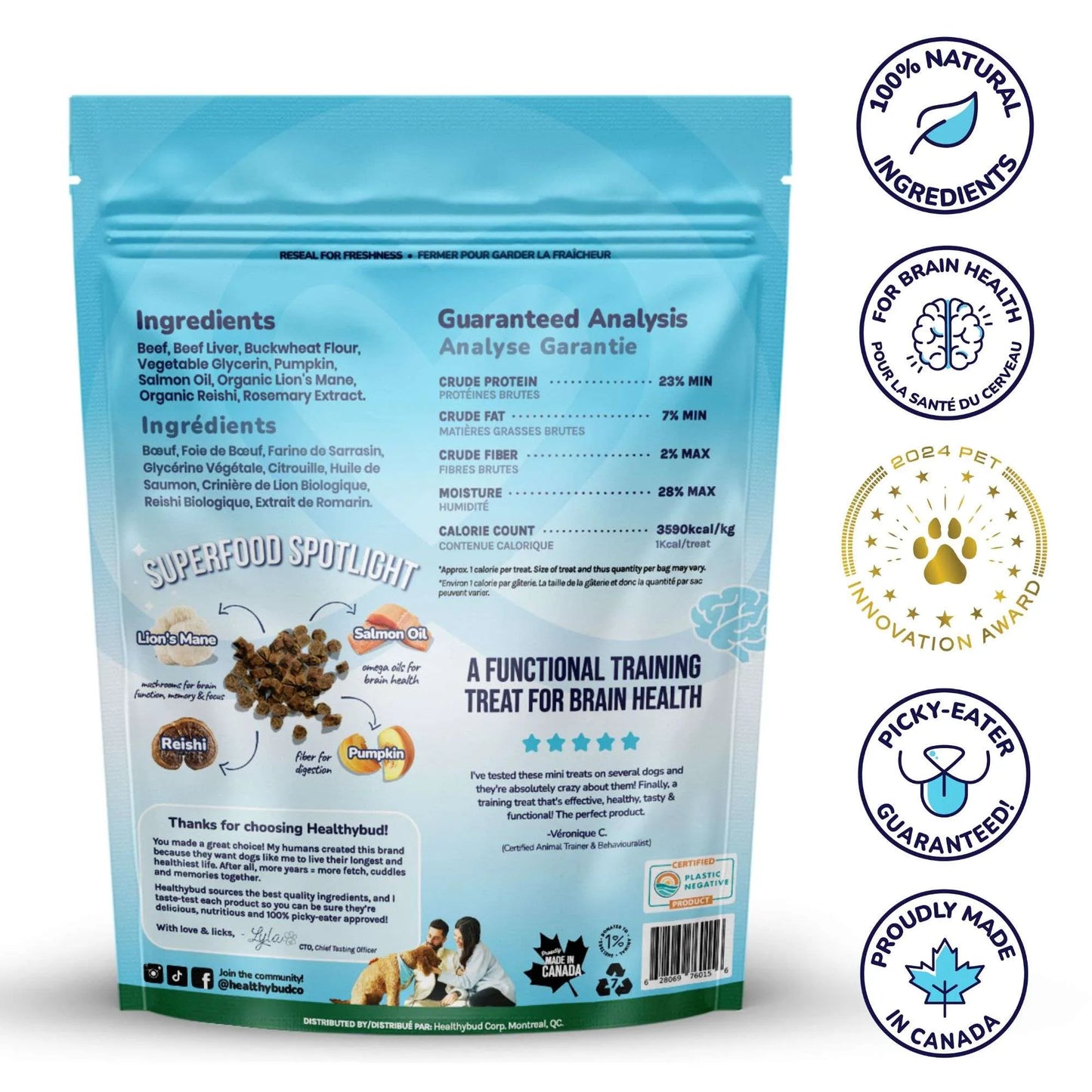 Mini Beef Training Treats 184g