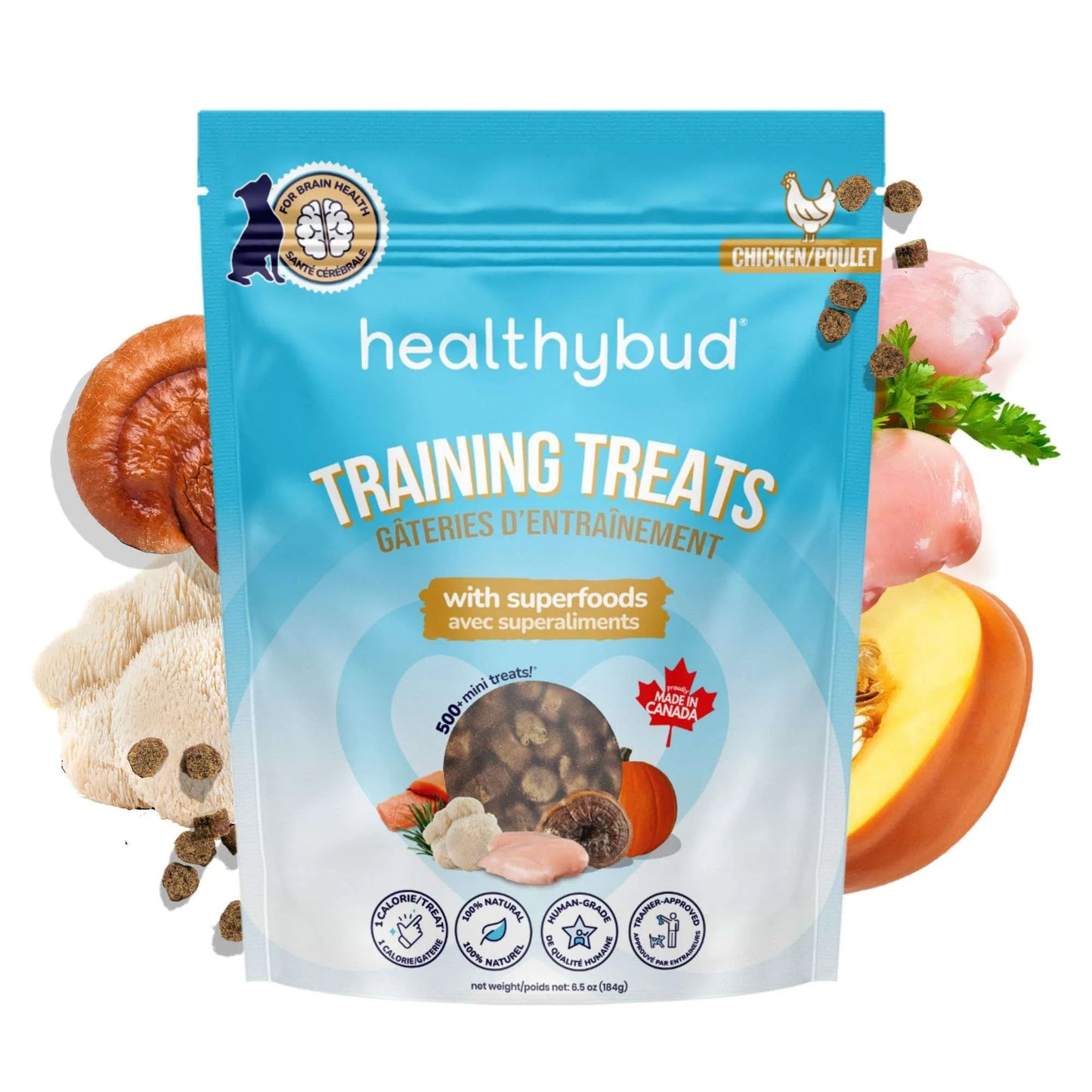 Mini Chicken Training Treats 184g