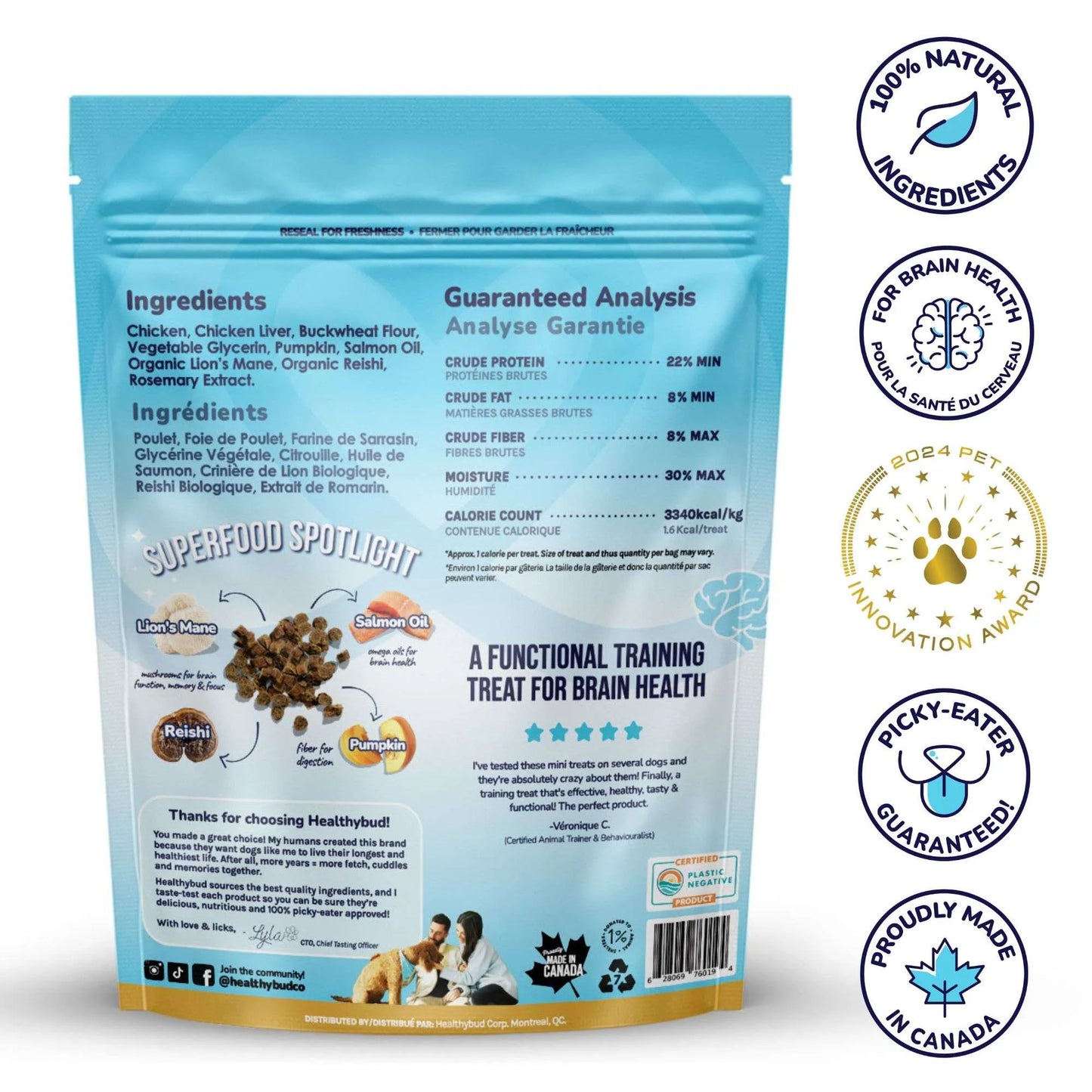 Mini Chicken Training Treats 184g