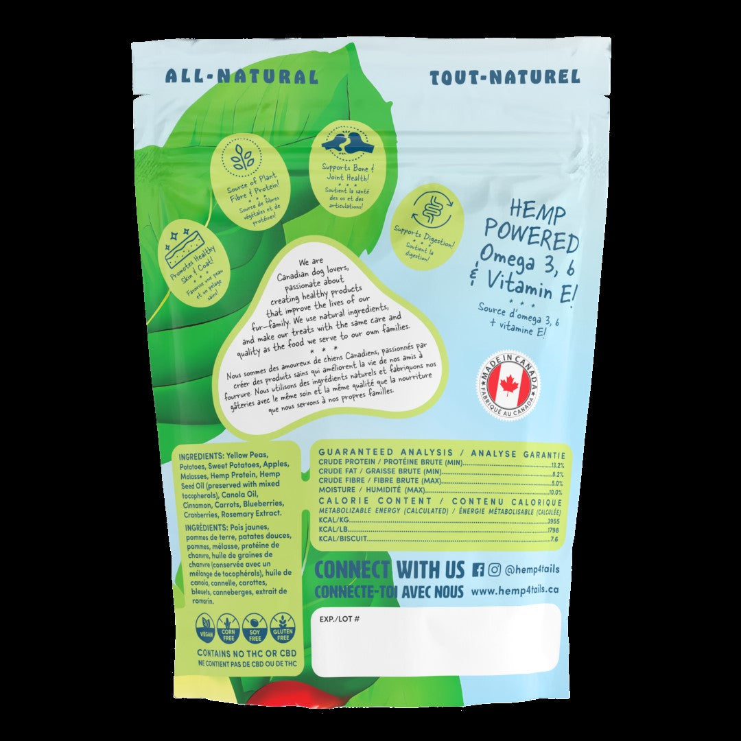 Hemp Dog Treats - Apple