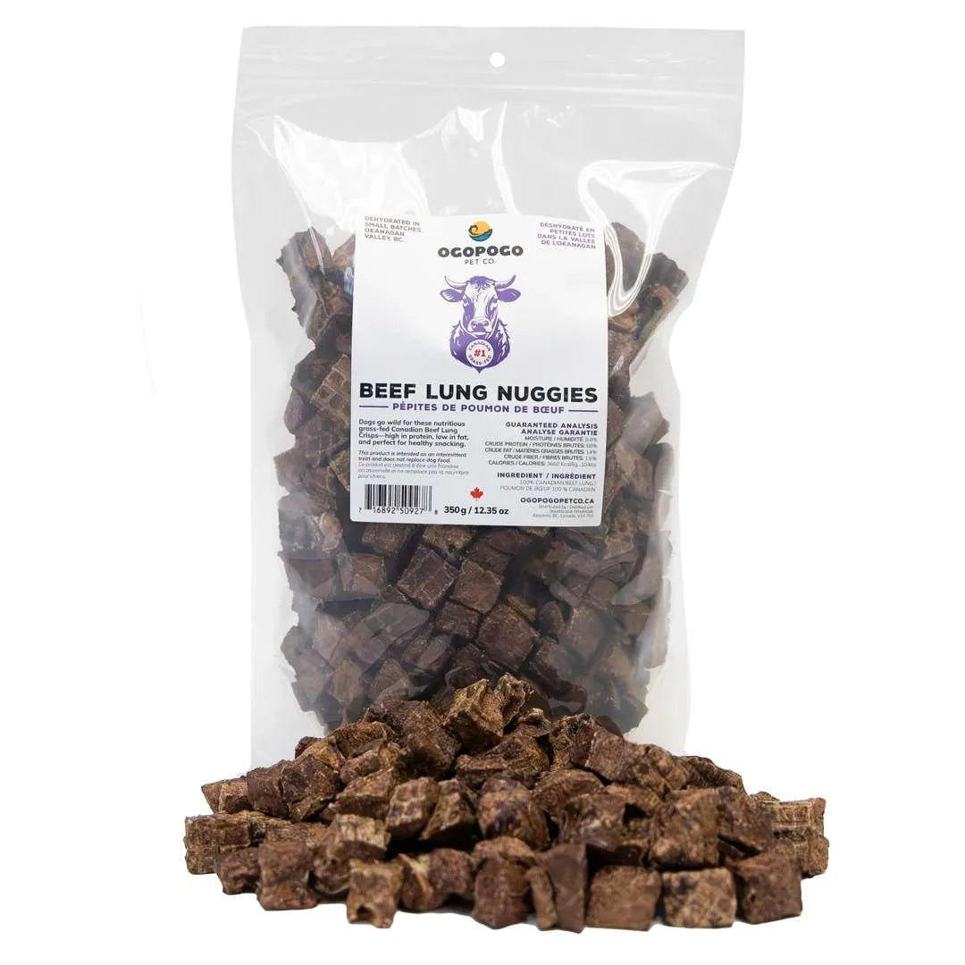 Beef Lung Nuggies 350g
